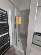 Draaideur met Vast stuk 90 cm - Toonzaalmodel -50%, Doe-het-zelf en Bouw, Sanitair, Ophalen, Nieuw, Glas, Douche