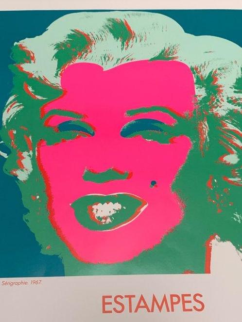 Andy Warhol (after) - Marilyn Monroe - Artcurial, Antiek en Kunst, Kunst | Tekeningen en Fotografie