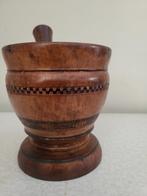 Vijzel en stamper - Hout - Apothekersvijzel