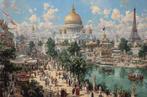 CREATIVE_HUB - Paris 1899 Exposition International oilpaint