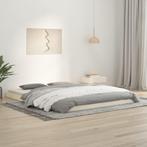 vidaXL Bedframe massief grenenhout wit 160x200 cm, Verzenden, Nieuw
