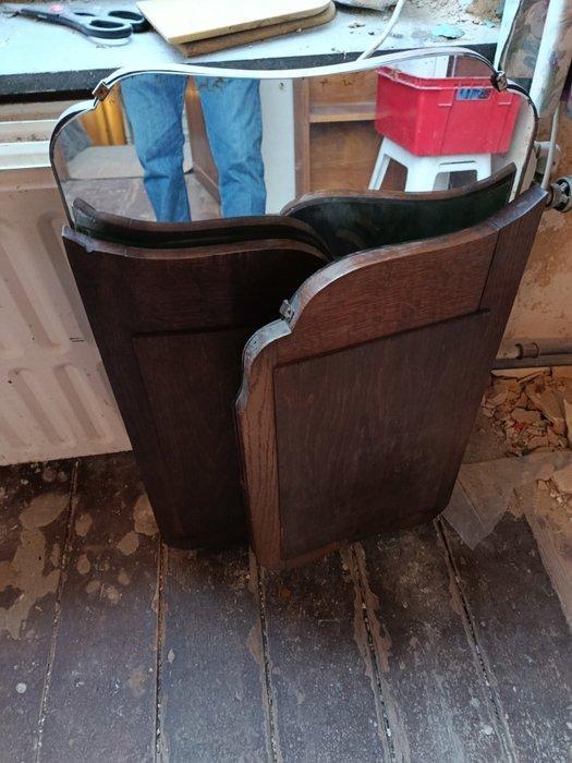 Spiegel - Hout, Antiek en Kunst, Curiosa en Brocante