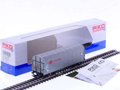 Schaal H0 Piko 54955 SNCF Schuifzeilwagen Shimmns ermewa..., Hobby en Vrije tijd, Modeltreinen | H0, Gelijkstroom, NS, Zo goed als nieuw