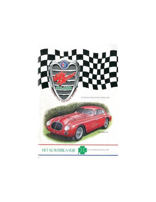 1997 ALFA ROMEO CLUB HET KLAVERBLAADJE 78 NEDERLANDS, Boeken, Auto's | Folders en Tijdschriften, Ophalen of Verzenden
