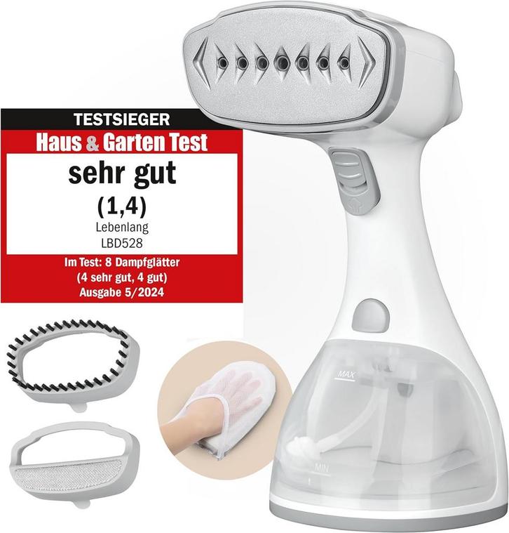 2dekans | LEBENLANG Stoomstrijkijzer – Handstomer met LCD &, Elektronische apparatuur, Strijkijzers en Strijkplanken, Ophalen of Verzenden