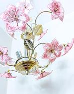 Kroonluchter - Fleur - Glas, Messing