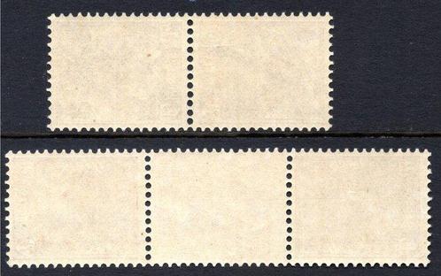 Pays-Bas 1924 - 2x Reine Wilhelmina tête-bêche - Livraison, Postzegels en Munten, Postzegels | Nederland