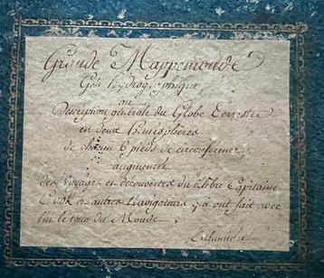 Frankrijk - Wereldkaart - Kaart van de routes van de Grote, Boeken, Nieuw