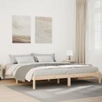vidaXL Bedframe extra lang zonder matras massief grenenhout, Huis en Inrichting, Slaapkamer | Bedden, Verzenden, Nieuw