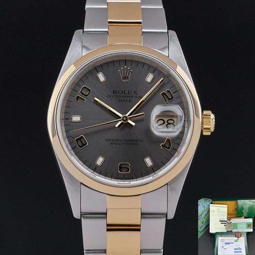 Rolex - Oyster Perpetual Date - 15203 - Unisex - 2000, Bijoux, Sacs & Beauté, Montres | Hommes