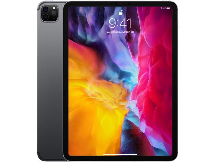 Apple iPad Pro (2020) - Tablet - 11 Liquid Retina - Wi-Fi +, Computers en Software, Apple iPads, Zo goed als nieuw, Verzenden