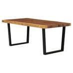 vidaXL Table basse Bois de suar massif 102x54x41 cm, Maison & Meubles, Tables | Tables de salon, Neuf, Verzenden