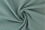 10 meter molton stof - Oud groen, Hobby en Vrije tijd, Stoffen en Lappen, Verzenden, 120 cm of meer, Katoen, Groen