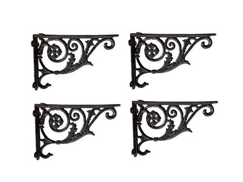 Decoratief ornament (4) - Europa - set van 4 plankendragers, Antiek en Kunst, Curiosa en Brocante