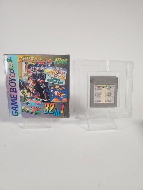 32 in 1 Super Hits 2000 Boxed (Import Game) GBA, Games en Spelcomputers, Games | Nintendo Game Boy, Zo goed als nieuw, Ophalen of Verzenden