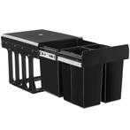 tectake Inbouw prullenbak Ashlyn, 3-voudige scheiding, 31L,, Verzenden, Nieuw