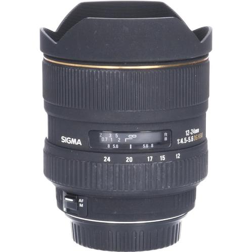 Tweedehands Sigma 12-24mm f/4.5-5.6 EX DG HSM - Canon CM2479, Audio, Tv en Foto, Foto | Lenzen en Objectieven, Overige typen, Gebruikt