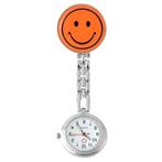 Fako - Verpleegstershorloge - Smiley - Oranje, Verzenden, Nieuw