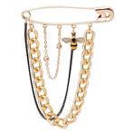Fako Bijoux® - Sierspeld / Sjaalspeld - Ketting - Bijtje -, Verzenden, Nieuw