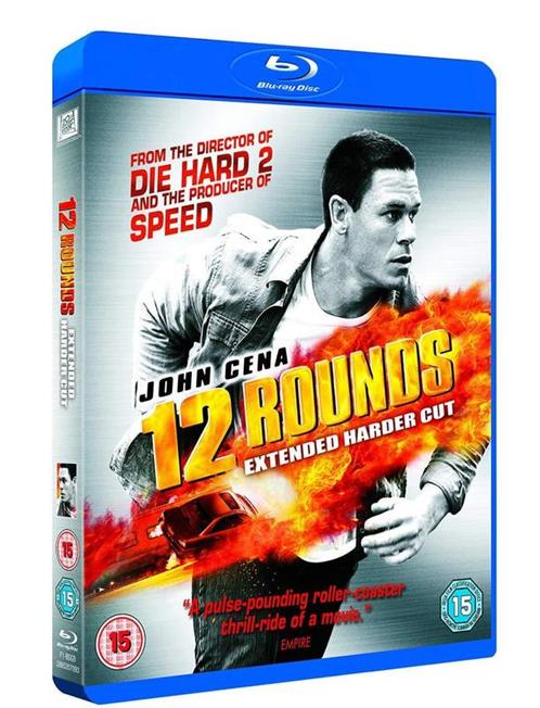 12 Rounds: Extended Harder Cut Blu-ray + Dvd (Blu-ray, CD & DVD, DVD | Action, Enlèvement ou Envoi