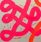 Stefanie Raus - Verschlungen pink orange 805 XXL