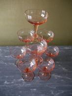 Verre à champagne (9) - Cristal, Antiek en Kunst