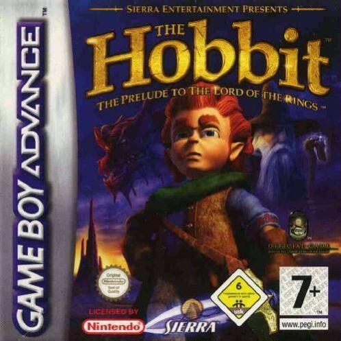 The Hobbit-Standaard (GBA) Gebruikt, Games en Spelcomputers, Games | Nintendo Game Boy, Ophalen of Verzenden