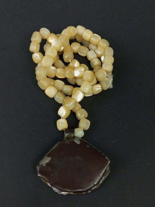 Métal - Amulette - Amulette ottomane ancienne en perle de, Antiek en Kunst, Kunst | Niet-Westerse kunst