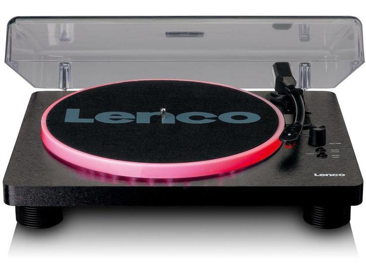 Lenco LS-50LED - Draaitafel - Ingebouwde speakers LED, Huis en Inrichting, Woonaccessoires | Overige, Zo goed als nieuw, Verzenden