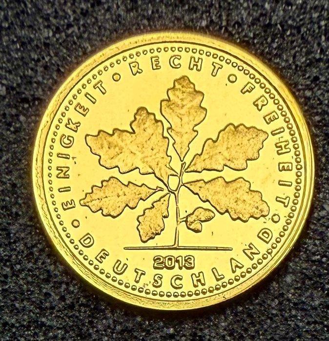 Duitsland. Gold Medal Schweriner Schloss , oro (Zonder, Postzegels en Munten, Munten | Europa | Niet-Euromunten