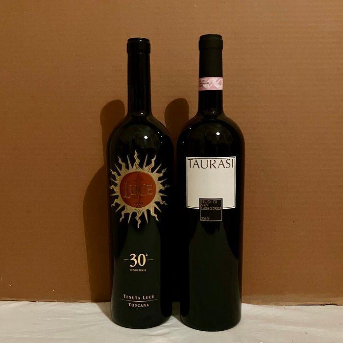 2022 Frescobaldi Tenuta Luce, Edition 30 & 2019 Taurasi,, Verzamelen, Wijnen