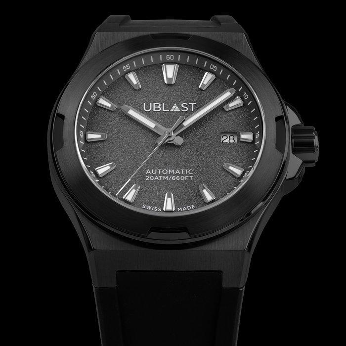 Ublast - Beyond - Automatic Swiss Made - REF.UBBEYB42GR -, Handtassen en Accessoires, Horloges | Heren