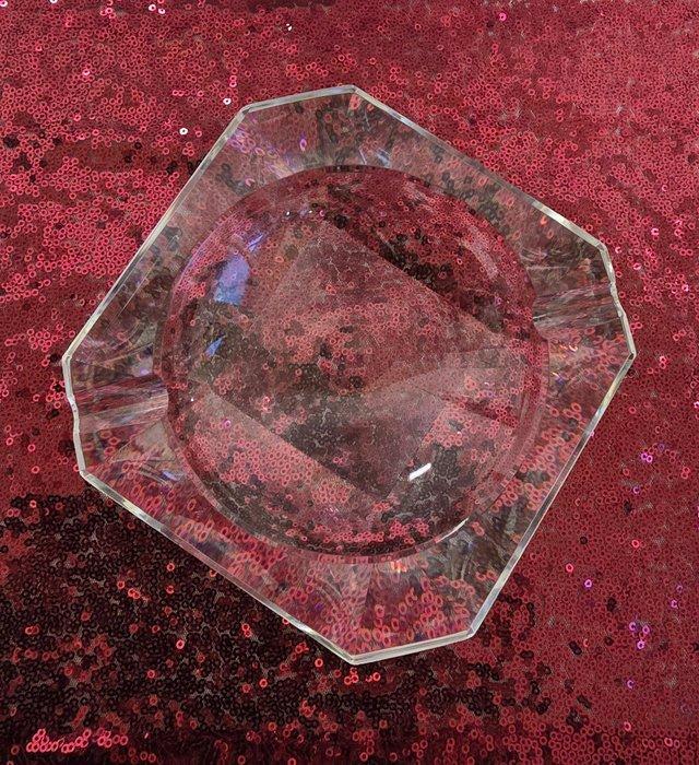 Val Saint Lambert - Vaas (2) - Kristal - Lot vaas en asbak, Antiek en Kunst, Antiek | Glaswerk en Kristal