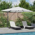 vidaXL Parasol Zand 351 x 250 x 253 cm Polyester en, Verzenden, Nieuw
