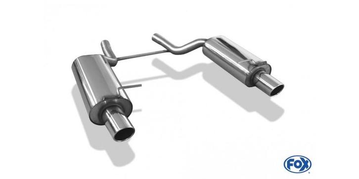 FOX Audi A6/ S6 type 4B quattro einddemper rechts/links - 1x, Auto-onderdelen, Uitlaatsystemen, Nieuw, Verzenden