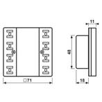 KNX 4-Boutons Universel Module De Contrôle Sécurisé Série LS, Verzenden, Nieuw
