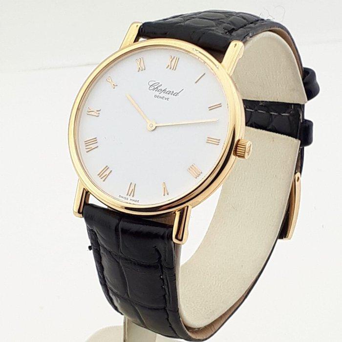 Chopard - Classic 18K (750) Yellow Gold Case with Roman, Handtassen en Accessoires, Horloges | Heren