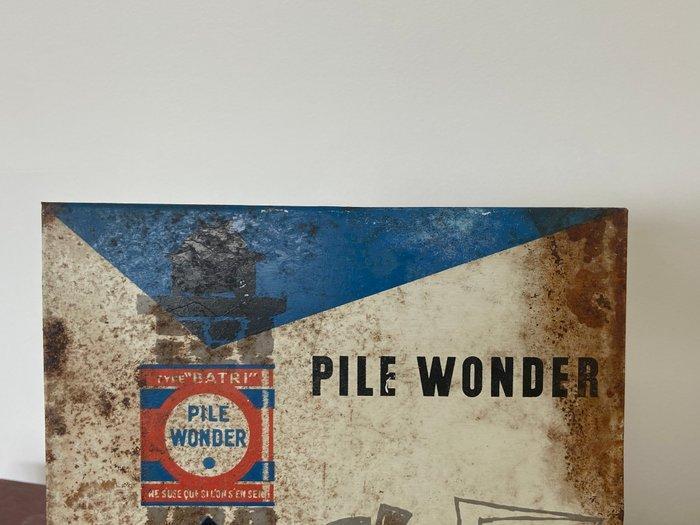 Pile Wonder / Dessin Jean Colin / S.P.A.P Paris - Plaque -, Antiek en Kunst, Antiek | Wandborden en Tegels