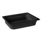 Gastronorm bak zwart melamine | 1/2 GN | 32,5x26,5x6,5(h)cm, Verzenden, Nieuw in verpakking