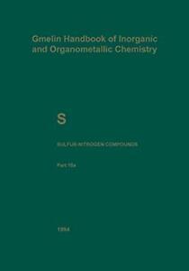 S Sulfur-Nitrogen Compounds: Part 10a: Compound. Baumann,, Livres, Livres Autre, Envoi