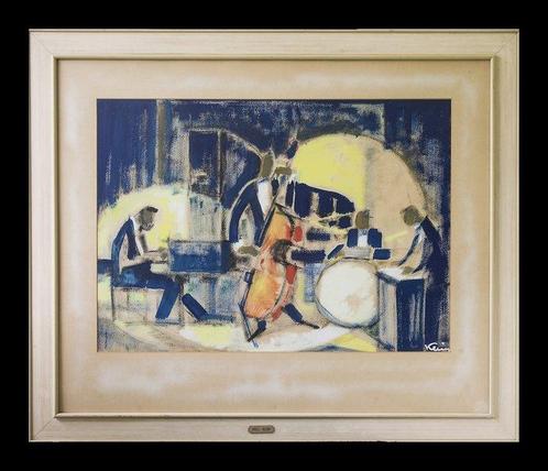 Paul Klein (1909-1994) Paul Georges KLEIN - Lorchestre, Antiek en Kunst, Kunst | Schilderijen | Klassiek