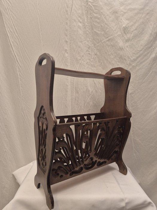Tijdschriftenhouder - Magazine Rack in Victoriaanse Stijl, Antiek en Kunst, Curiosa en Brocante