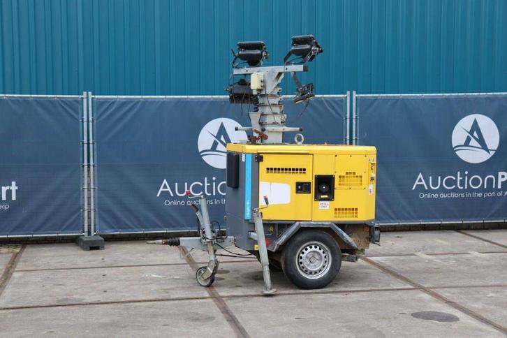 Veiling: Lichtmast Atlas Copco HiLight H5+ Diesel, Bricolage & Construction, Éclairage de chantier, Enlèvement