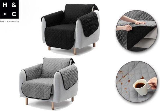 2dekans | H&C Zetelhoes - Eenpersoonszetel - Zwart/Grijs -, Auto-onderdelen, Interieur en Bekleding, Ophalen of Verzenden