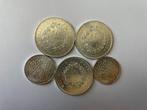 Frankrijk. Lot de 5 monnaies en argent (50 Francs et 100, Postzegels en Munten