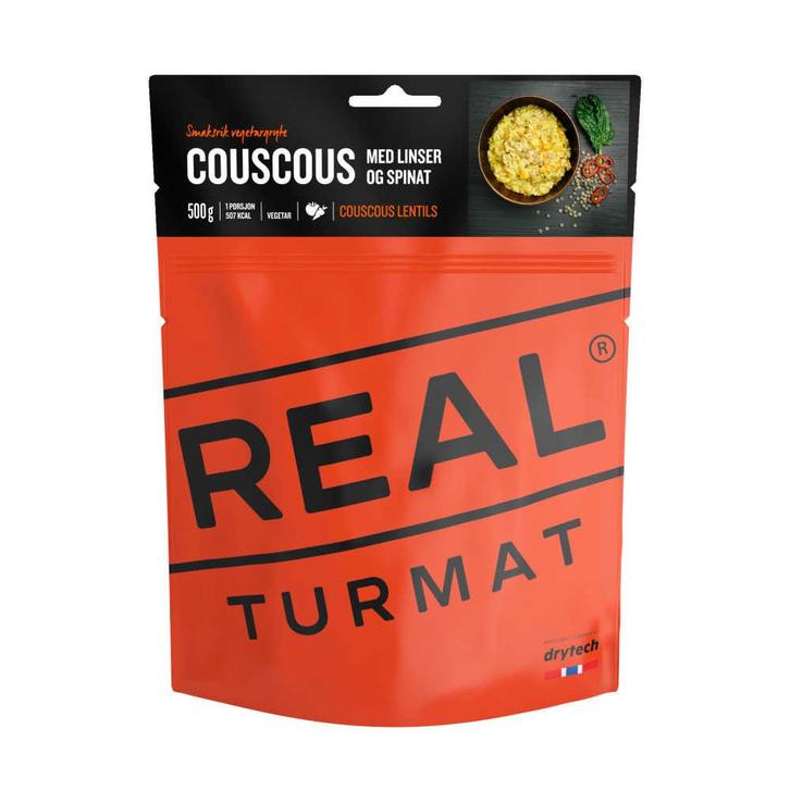 Couscous met linzen en spinazie - Real Turmat, Divers, Produits alimentaires, Envoi
