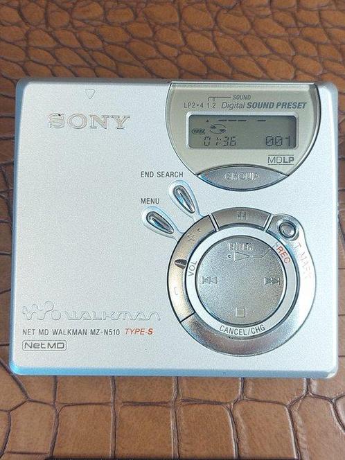 Sony - MZ-N510 TYPE-S Lecteur portable de MiniDiscs, Audio, Tv en Foto, Radio's