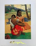 Paul Gauguin (1848-1903) - Two Tahitianerinnen - Artprint -, Antiek en Kunst