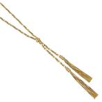 Ketting met hanger - 18 karaat Geel goud, Handtassen en Accessoires, Antieke sieraden
