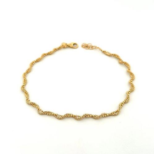 Handmade - Armband - 2.3 g - 18 karaat Geel goud, Handtassen en Accessoires, Armbanden
